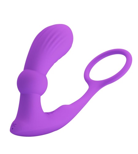Anillo & Vibrador Anal Violeta