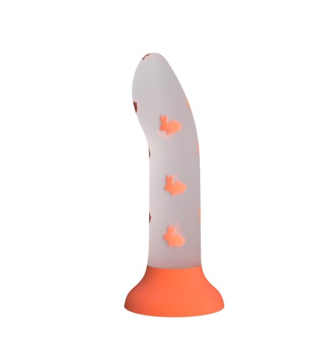 Dildo Fluorescente Luminoso Naranja