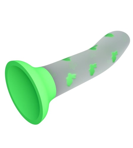 Dildo Fluorescente Luminoso Verde