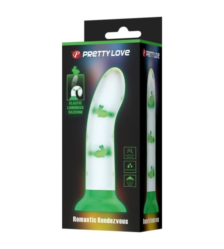 Dildo Fluorescente Luminoso Verde