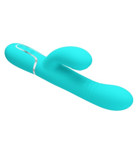 Vibrador Punto G Multifunción Verde Agua