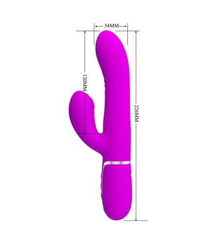 Vibrador Punto G Multifunción Fucsia