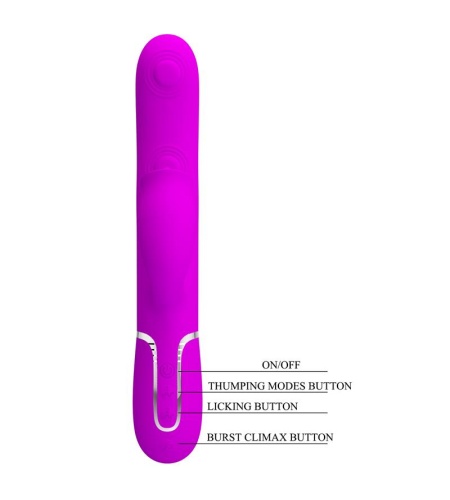 Vibrador Con Lamido de Clítoris Licking