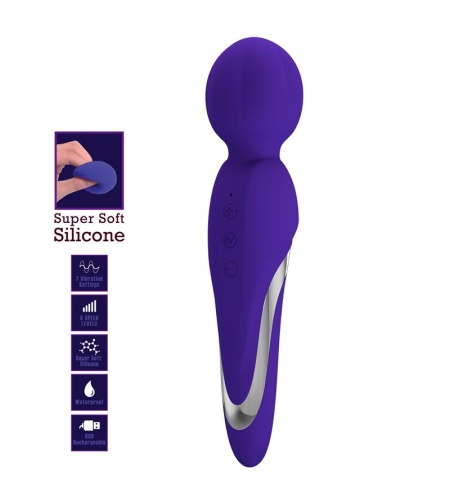 Walter Wand Vibrador Micrófono Violeta