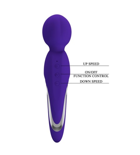 Walter Wand Vibrador Micrófono Violeta