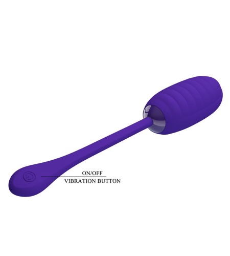 Kirk Huevo Vibrador Recargable Lila