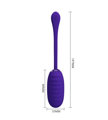Kirk Huevo Vibrador Recargable Lila