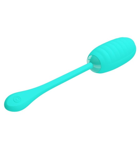 Kirk Huevo Vibrador Recargable Verde Agua
