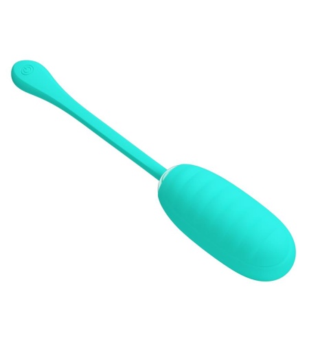 Kirk Huevo Vibrador Recargable Verde Agua