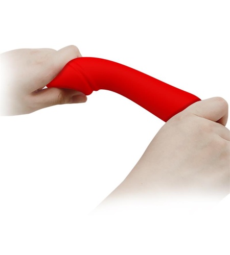 Cetus Vibrador Recargable Silicona Rojo