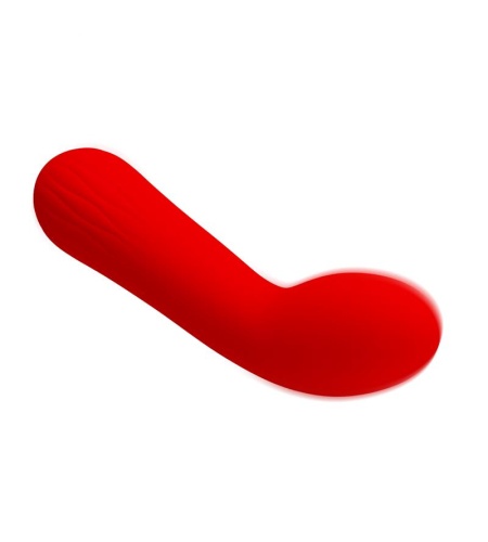 Vibrador Tacto Soft Recargable Rojo