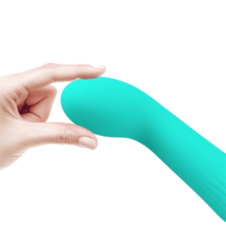 Faun Vibrador Tacto Soft Recargable Verde Agua