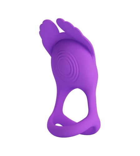 Silas Anillo de Placer 7 Vibraciones Silicona Lila