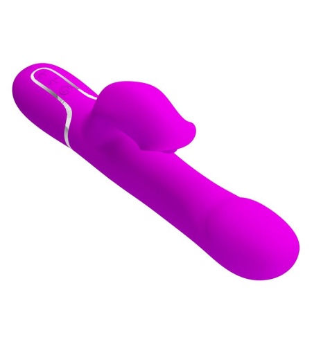Vibrador Rabbit Perlas Rosa