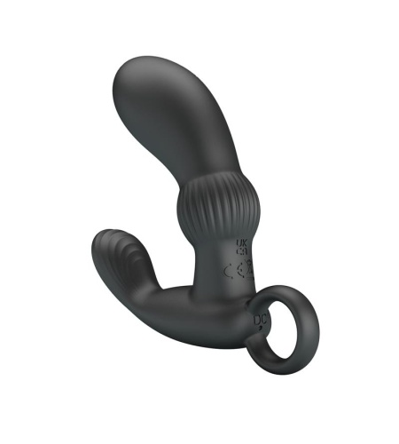 Cayla Masajeador Vibrador Anal Negro