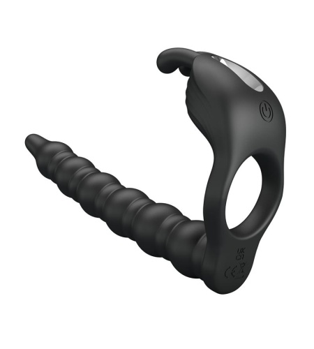 Anillo Vibrador con Doble Penetración