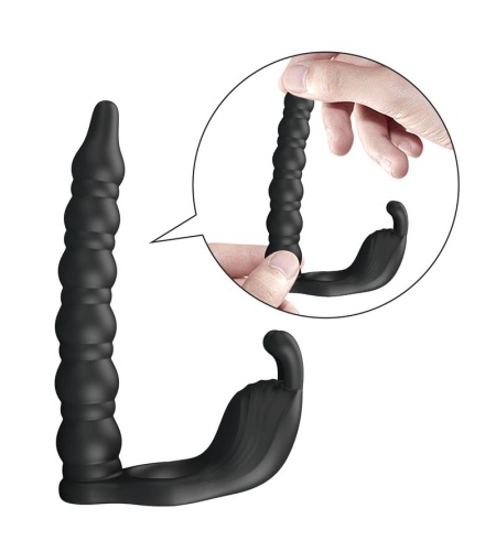 Anillo Vibrador con Doble Penetración
