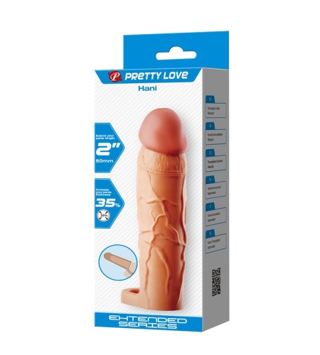 Funda De Pene Tacto Natural 18cm