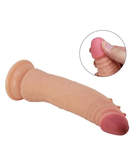 Pene Super Realístico 21 Cm Natural