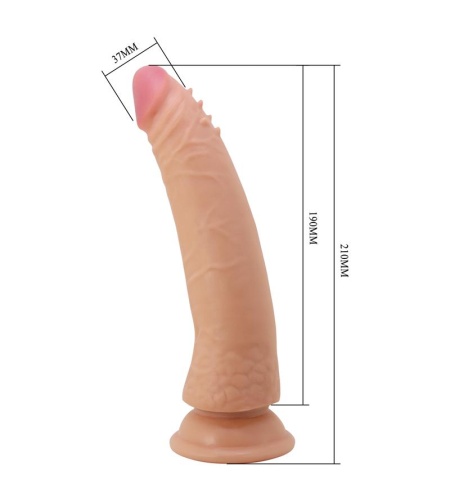 Pene Super Realístico 21 Cm Natural
