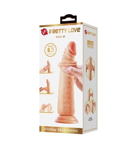 Pene Super Realístico 21 Cm Natural