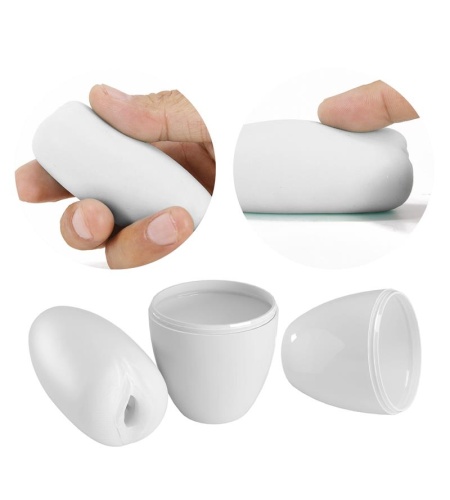 Masturbador Funda Masculino Blanco