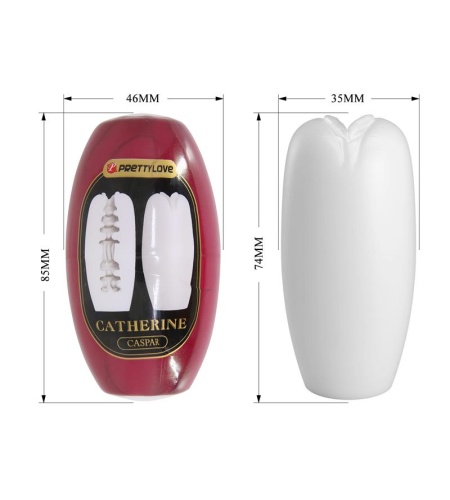 Masturbador Funda Masculino Blanco