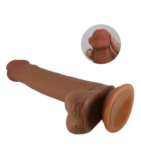 Dildo Realista 22 Cm Mulato
