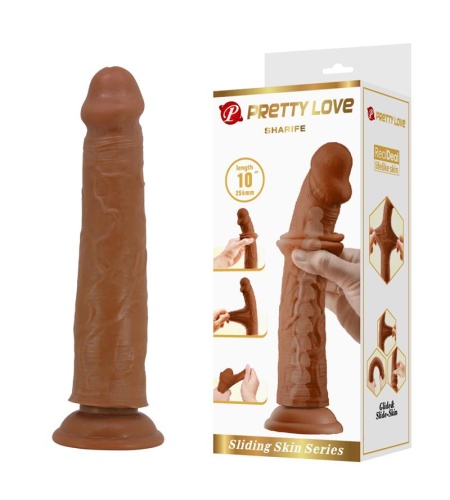 Dildo Realístico 25 Cm Mulato