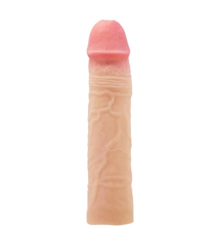 Funda Pene Con Extensión De 7.6 Cm Natural