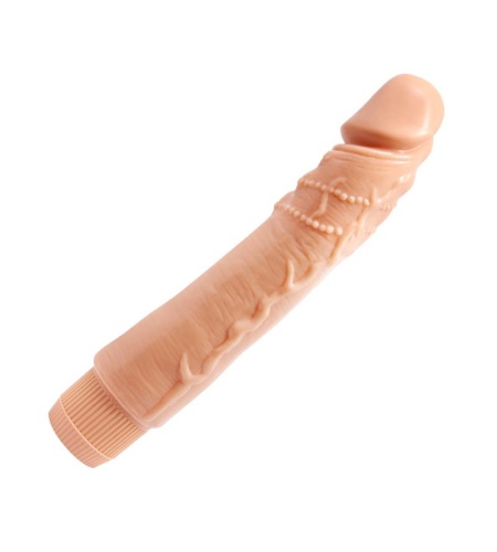 Vibrador Realístico 24 Cm Natural