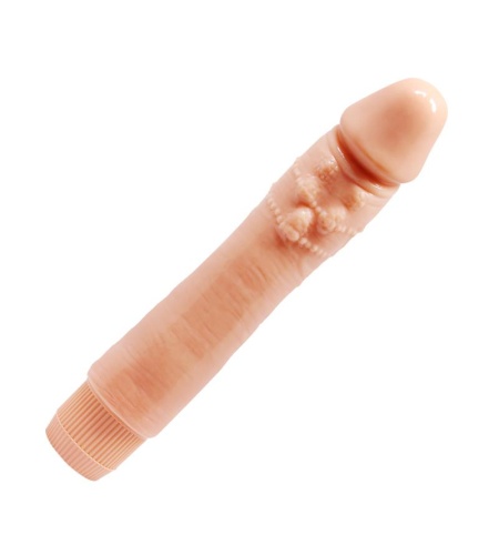 Vibrador Realístico 24 Cm Natural