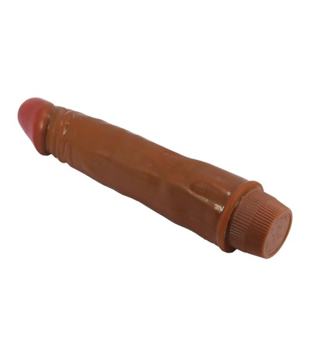 Vibrador Realístico 24 Cm Mulato