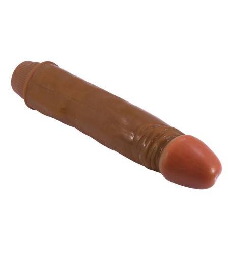 Vibrador Realístico 24 Cm Mulato