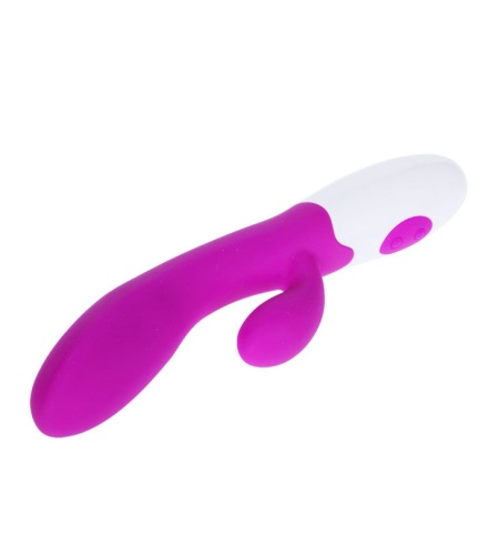 Vibrador Doble de Silicona Rosa