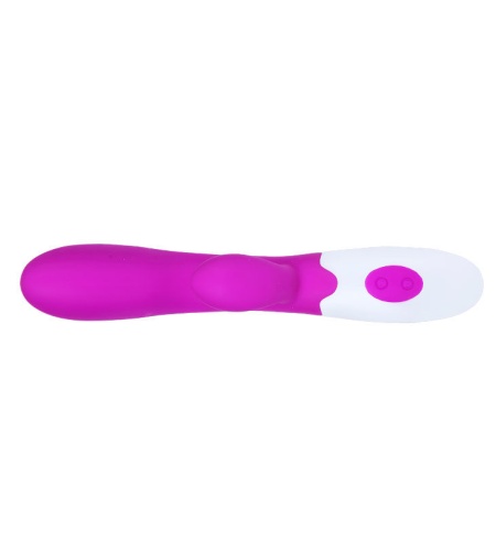 Vibrador Doble de Silicona Rosa