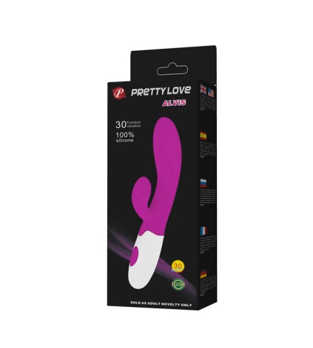 Vibrador Doble de Silicona Rosa
