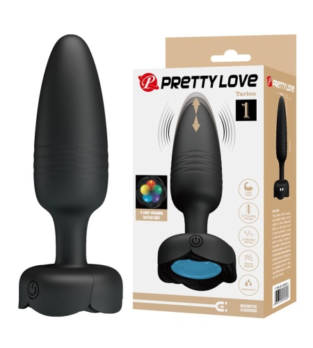 Plug Anal Con Luz Led 12.5 Cm