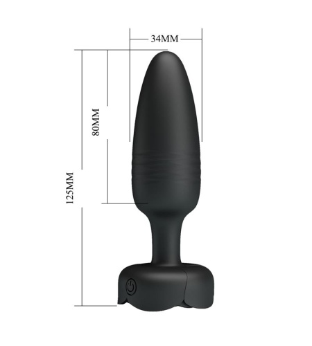 Plug Anal Con Luz Led 12.5 Cm