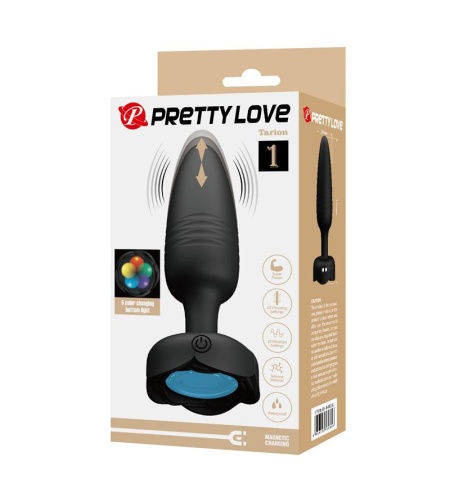 Plug Anal Con Luz Led 12.5 Cm