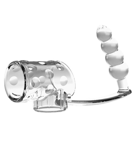 Funda Para Pene Con Bolas Anales Transparente
