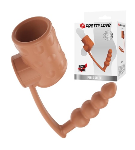 Funda Para Pene Con Bolas Natural