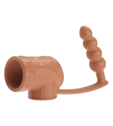 Funda Para Pene Con Bolas Natural