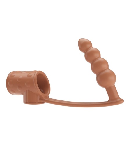 Funda Para Pene Con Bolas Natural