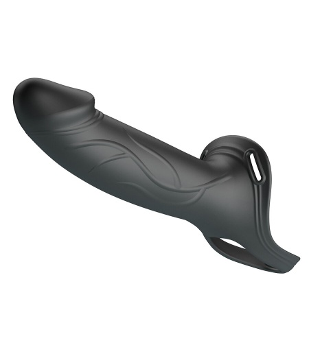 Strap-On Hueco Con Vibración Negro