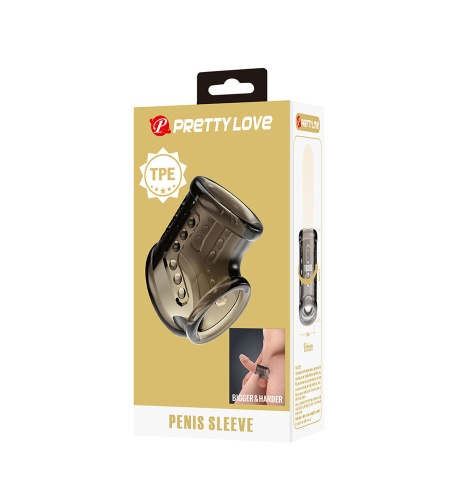 Funda Corta para Pene con Relieve