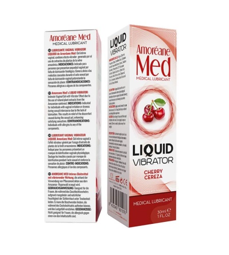 Gel Vibrador Cereza 30 Ml