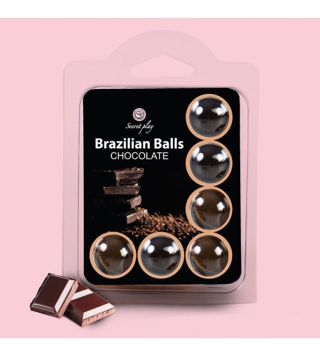 Set 6 Brazilians Balls Chocolate