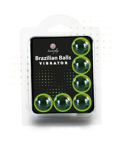 Set 6 Brazilian Balls Vibrator