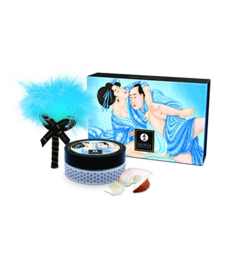 Kit Polvos De Masaje Comestible Coco